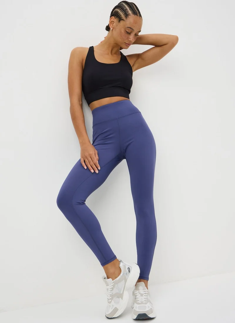 ماتلان Souluxe Blue Long Length Gym Leggings